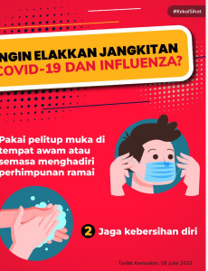 Ingin Elakkan Jangkitan COVID-19 Dan Influenza?